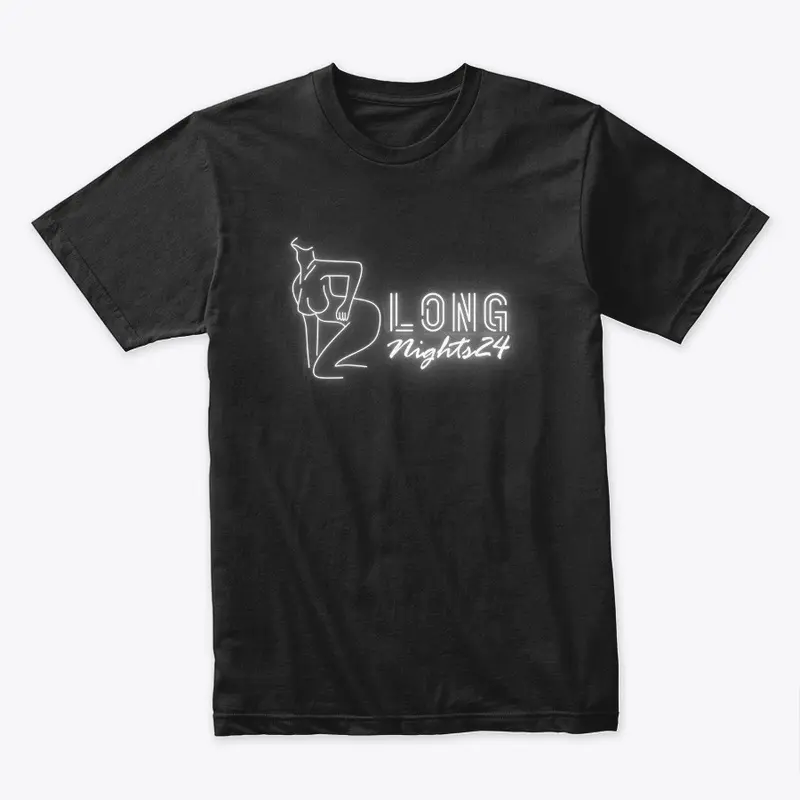 LongNights24 "T.B.S" © White Logo